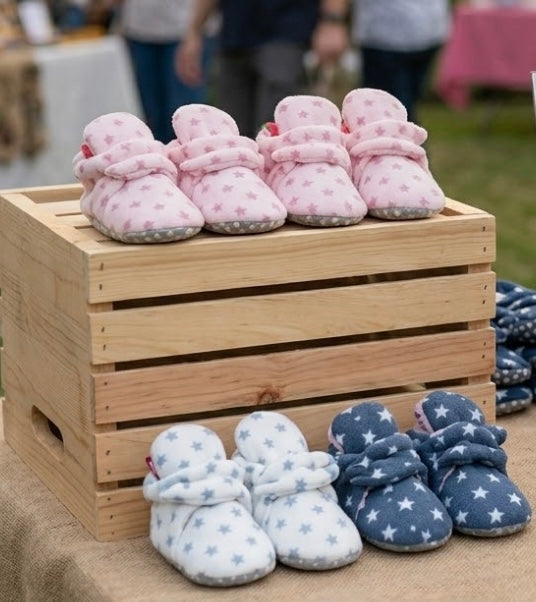 Stars, Stripes, and Softness: Why Traditional Patterns Win in the Modern Nursery. Polar Feet® LLC