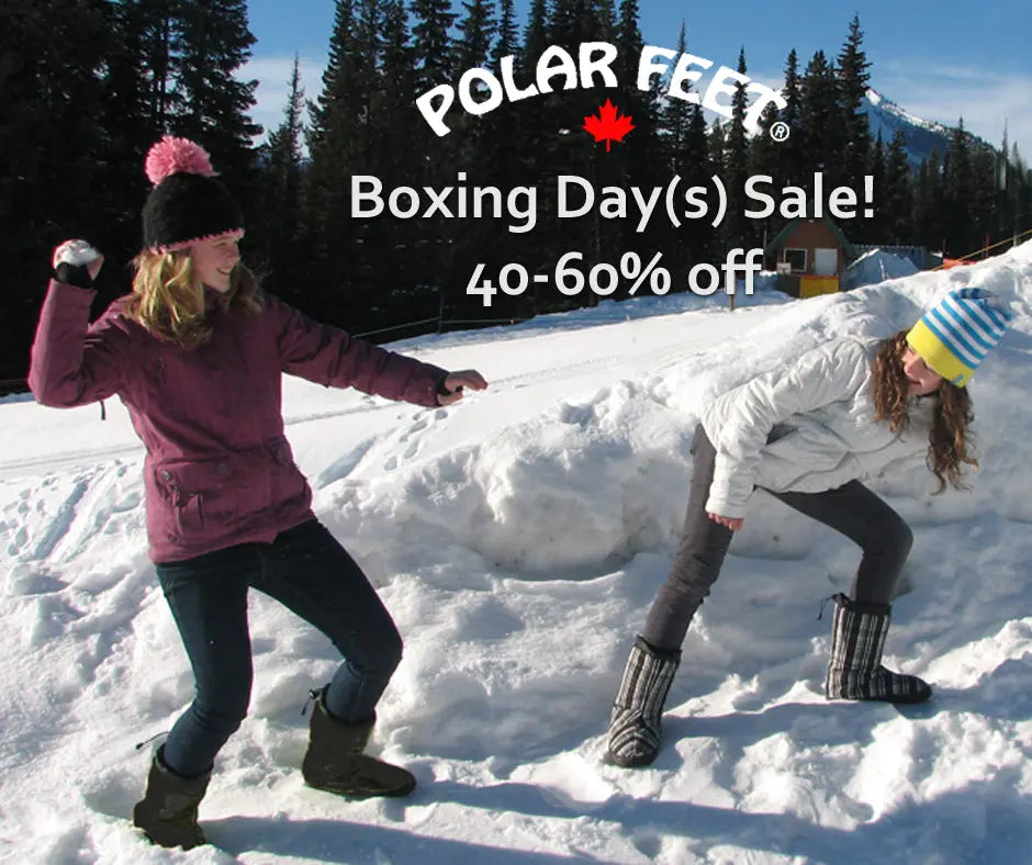 Boxing Day(s) Sales Collection Polar Feet® LLC