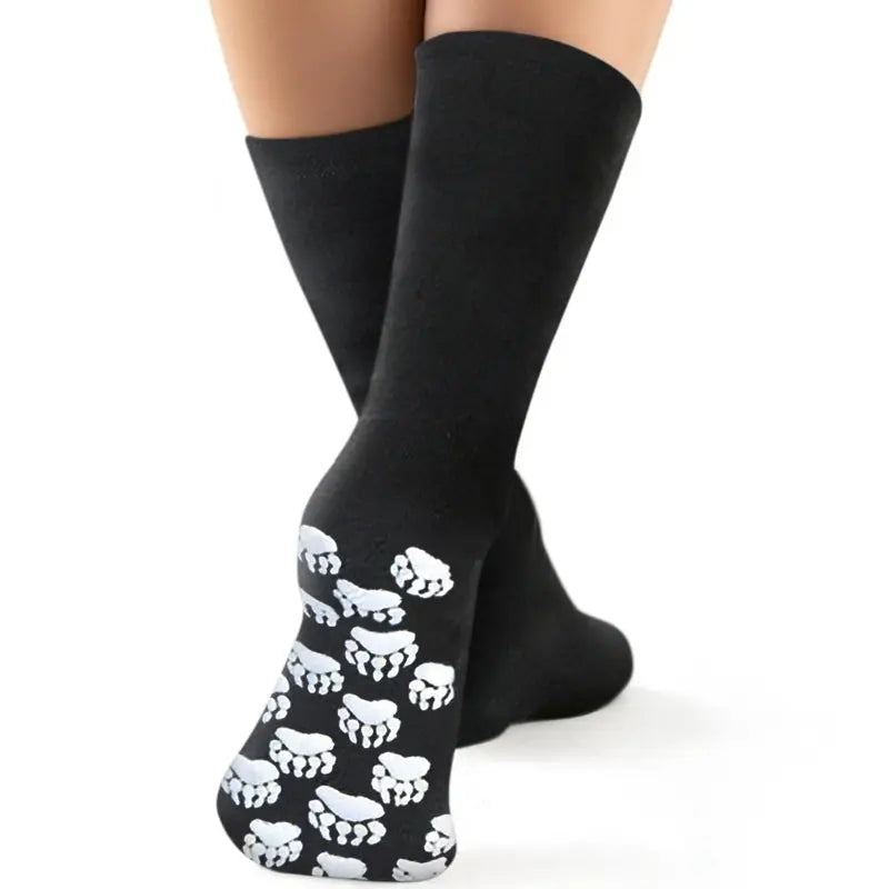 Polar Feet Fleece Socks - Black Polar Feet