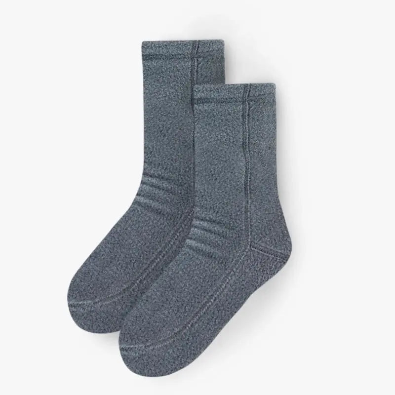 Polar Feet Fleece Socks - Soft Grey Polar Feet