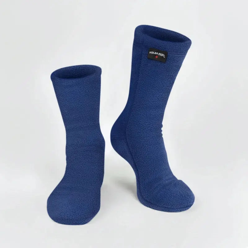 Polar Feet Fleece Socks - Denim Polar Feet