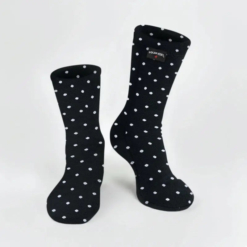 Polar Feet Fleece Socks - Domino Polar Feet