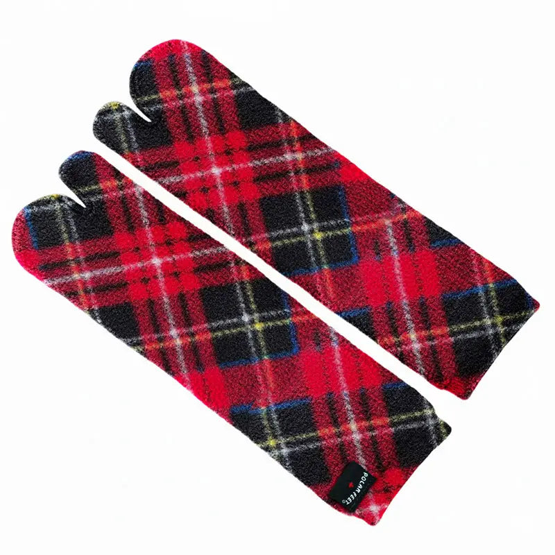 Polar Feet Fleece Tabi Socks - Highlander Polar Feet