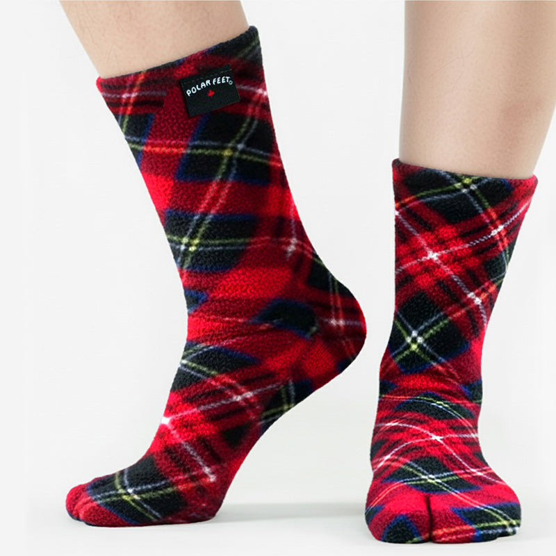 Polar Feet Fleece Tabi Socks - Highlander