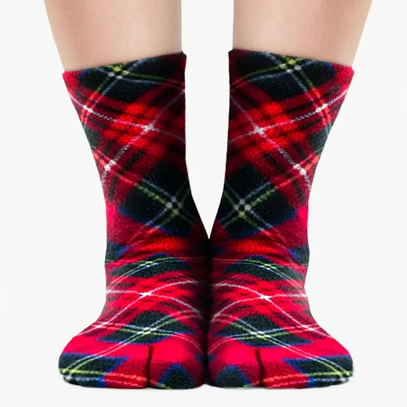 Polar Feet Fleece Tabi Socks - Highlander Polar Feet