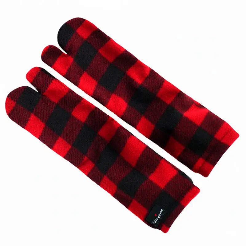 Polar Feet Fleece Tabi Socks - Lumberjack Polar Feet