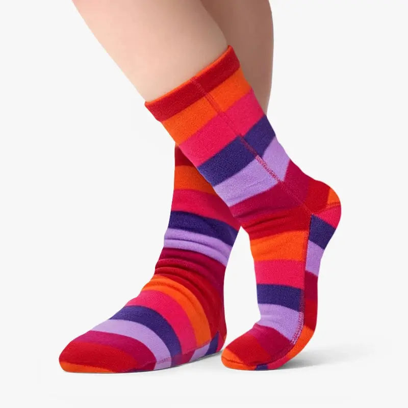 Polar Feet Fleece Socks - Jellybean Polar Feet