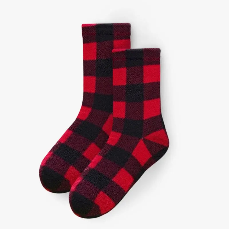 Polar Feet Fleece Socks - Lumberjack Polar Feet