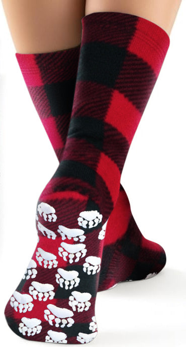 Polar Feet Fleece Socks - Lumberjack