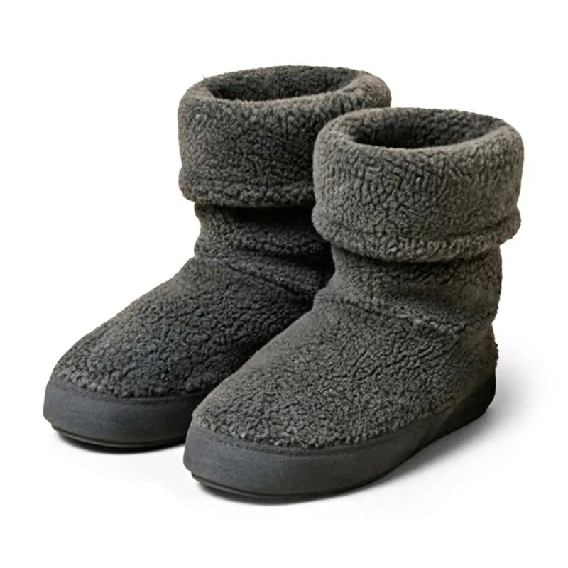 Polar Feet Women's Snugs - Grey Berber Polar Feet