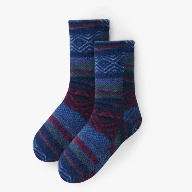 Kids' Nonskid Fleece Socks - Nordic