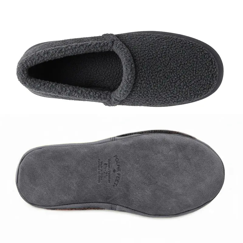 Polar Feet Women's Perfect Mocs - Grey Berber Polar Feet