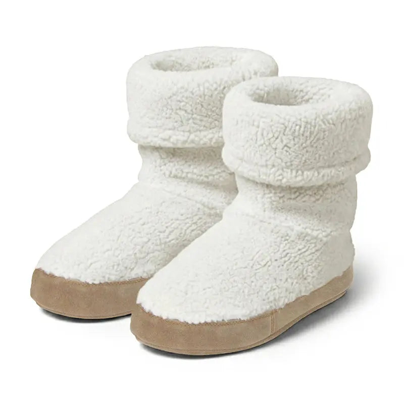 Polar Feet Women's Snugs - Cream Berber Polar Feet