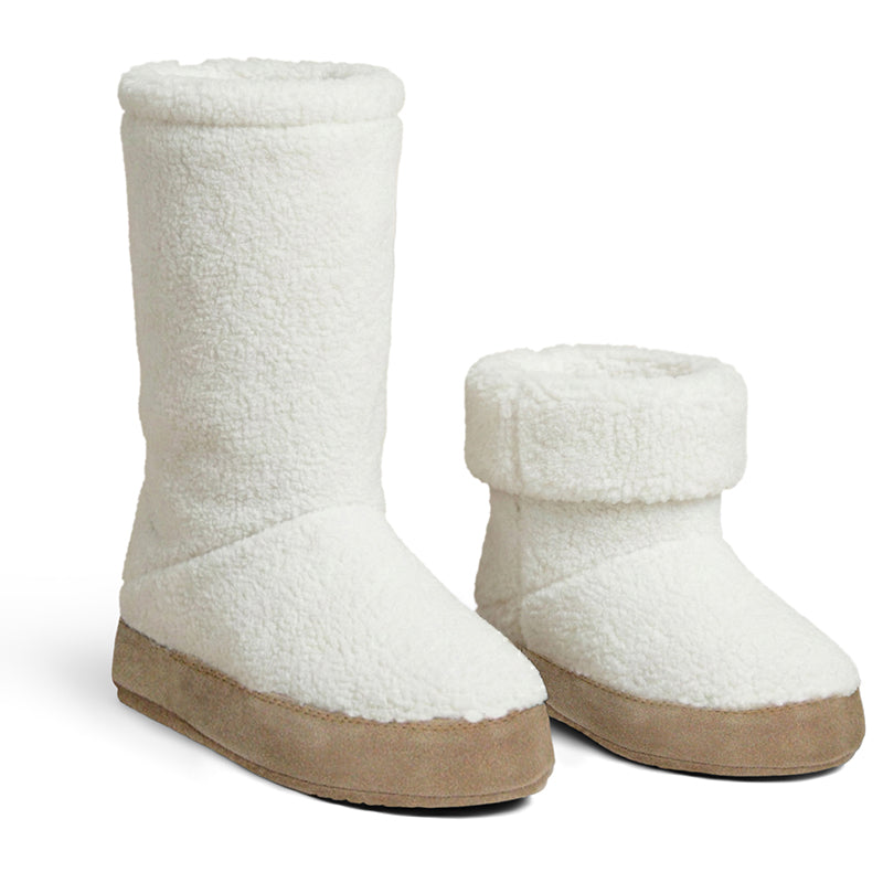 Polar Feet Women's Snugs - Cream Berber