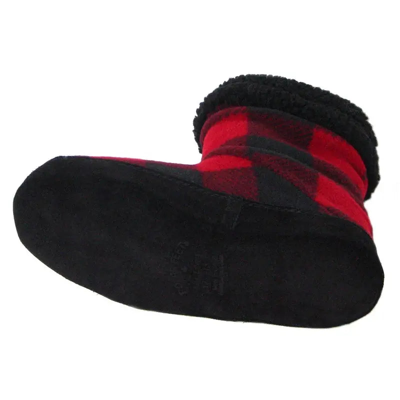 Polar Feet Women's Snugs - Buffalo Plaid Polar Feet