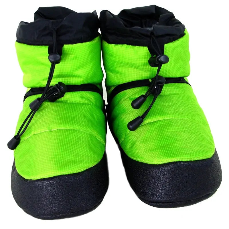Polar Feet Camp Booties - Lime Polar Feet