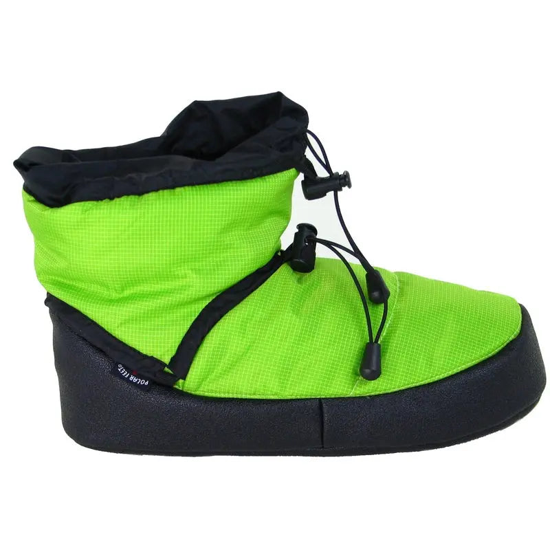 Polar Feet Camp Booties - Lime Polar Feet
