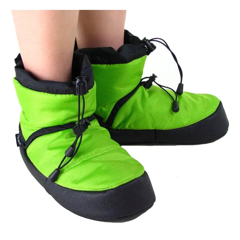 Polar Feet Camp Booties - Lime Polar Feet