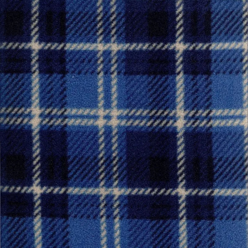 Polar Feet Fleece Socks in Blue Flannel Fabric