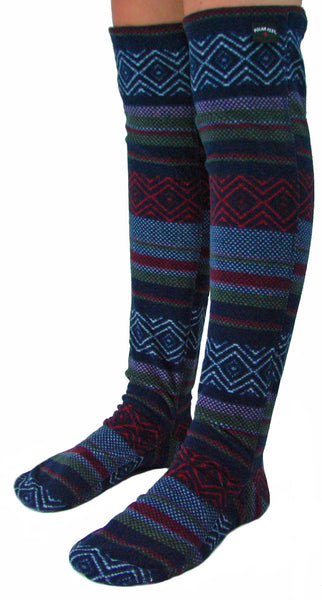 Over The Knee Fleece Socks - Nordic – Polar Feet Canada