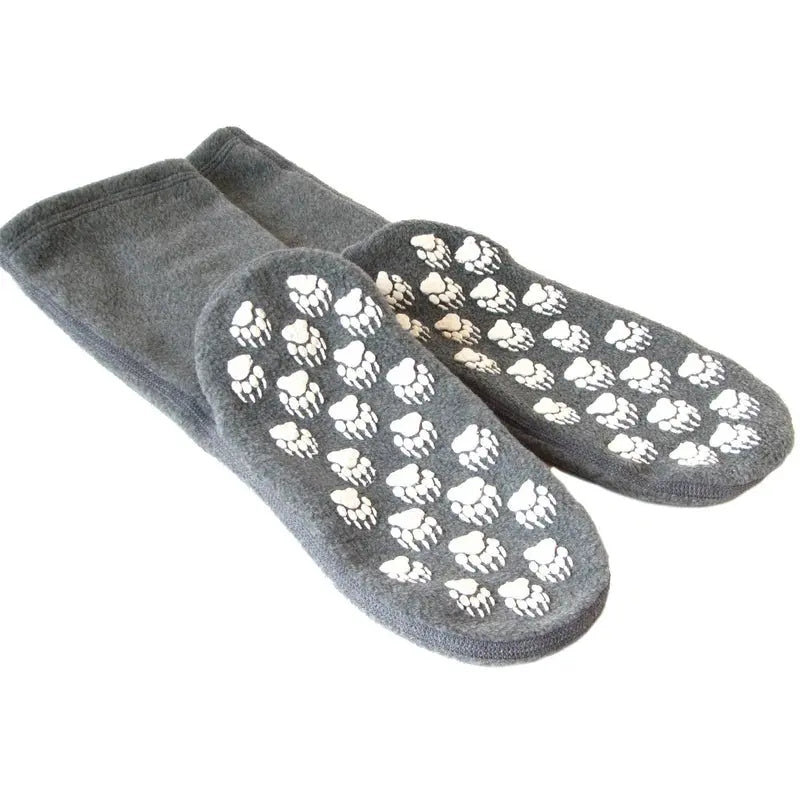 Polar Feet Fleece Socks - Soft Grey Polar Feet