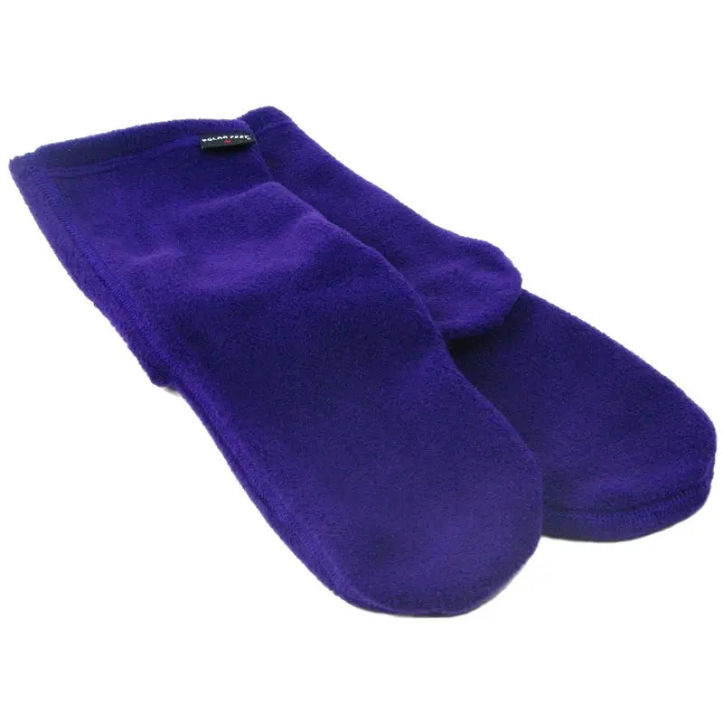 Polar Feet Fleece Socks - Purple Rain Polar Feet