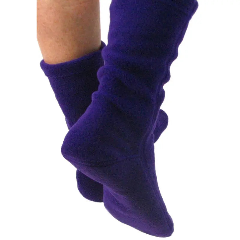 Polar Feet Fleece Socks - Purple Rain Polar Feet