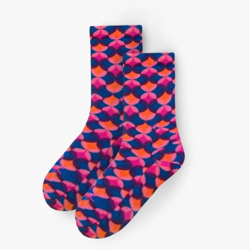 Polar Feet Adult Socks - Art Deco