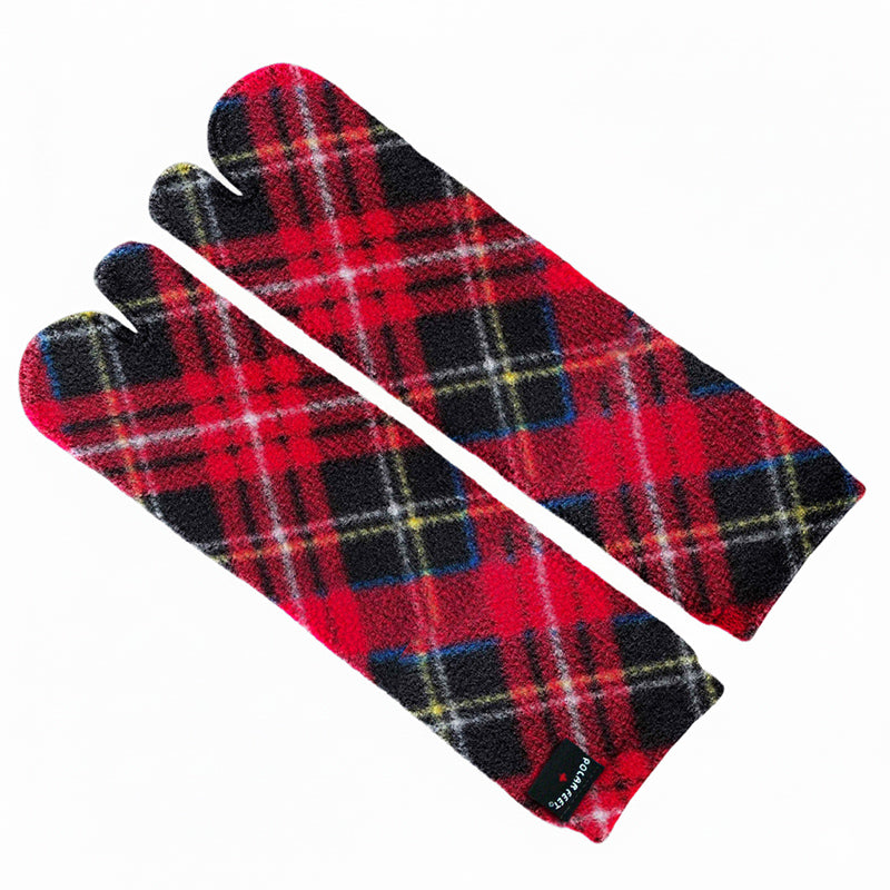 Polar Feet Fleece Tabi Socks - Highlander