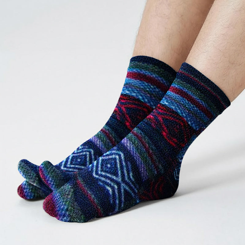 Polar Feet Fleece Tabi Socks - Nordic
