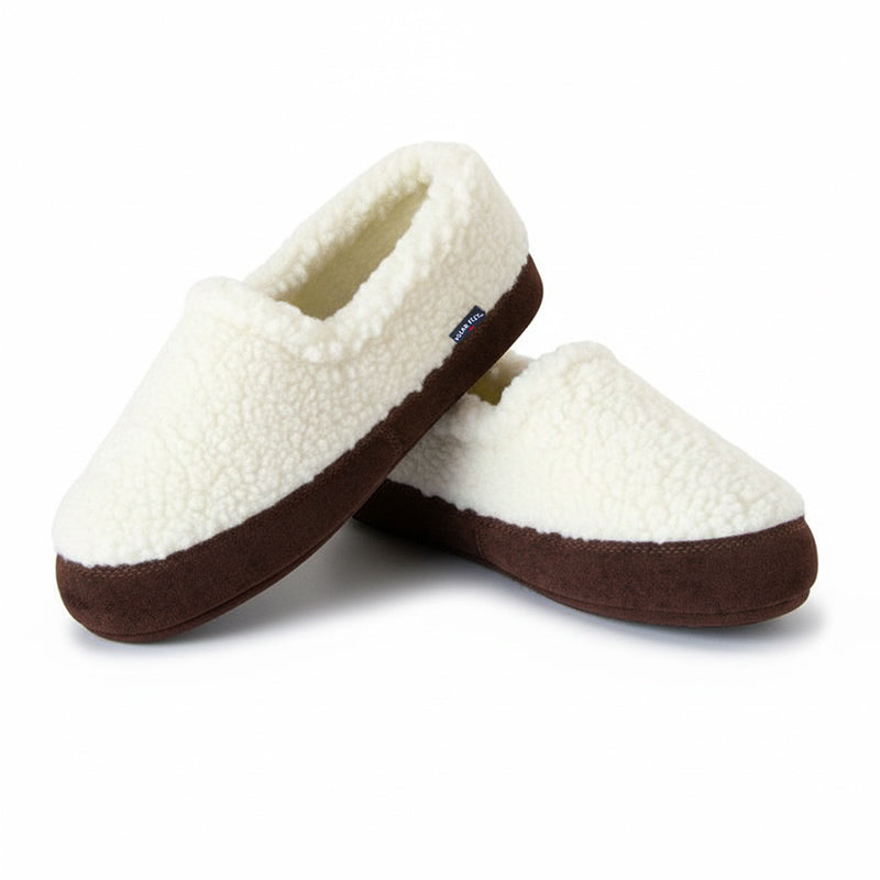 Polar Feet Kids' Perfect Mocs White Berber