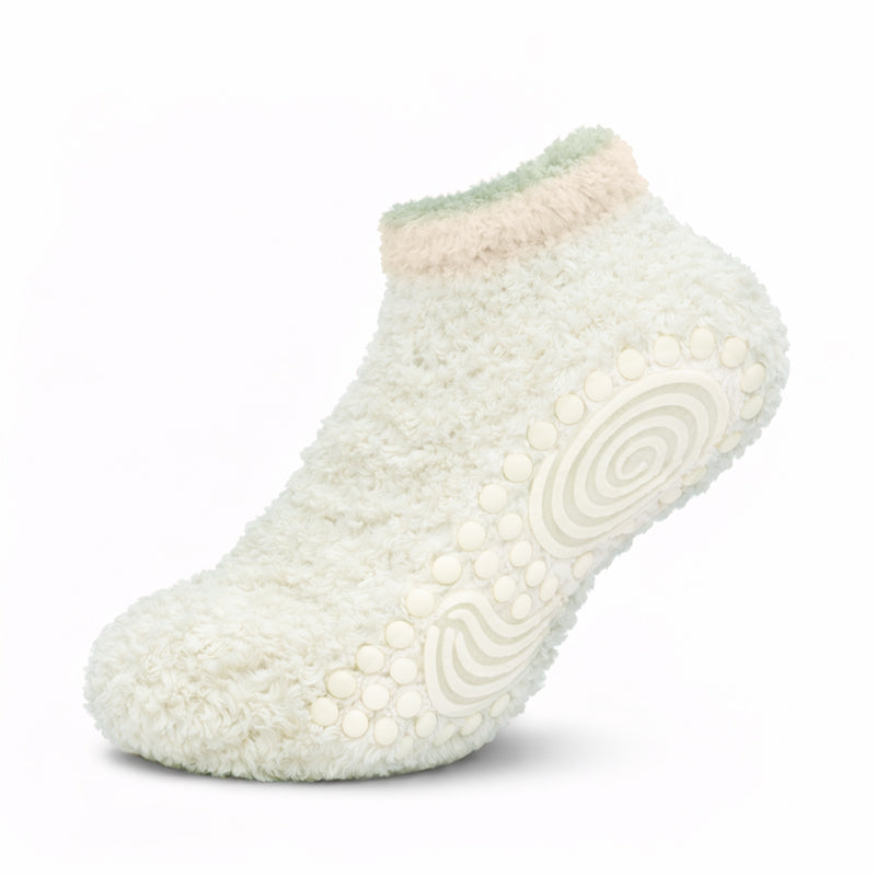 Cloud Walk Slippers - Sage Green Polar Feet