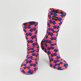 Polar Feet Adult Socks - Art Deco