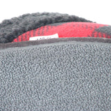 Polar Feet Men's Lumberjack Scuffs rubber soles close up