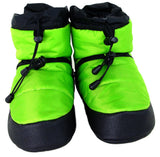 Polar Feet Camp Booties - Lime