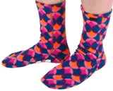 Polar Feet Adult Socks - Art Deco