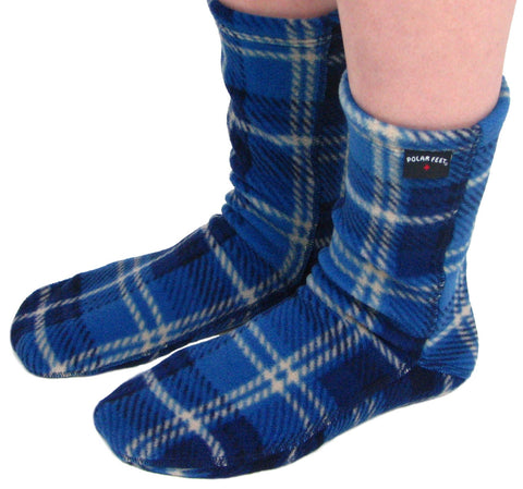Polar Feet SUPER STRETCHY Fleece Socks - Flannel