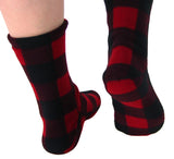 Polar Feet Fleece Socks - Lumberjack