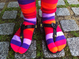 Polar Feet® Fleece Tabi Socks - Jellybean