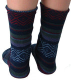 Polar Feet SUPER STRETCHY Fleece Socks - Nordic