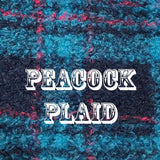 Women's Perfect Mocs - Peacock Plaid