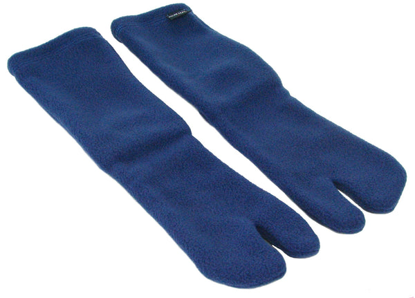 Polar Feet Fleece Tabi Socks - Denim