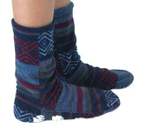 Kids' Nonskid Fleece Socks - Nordic