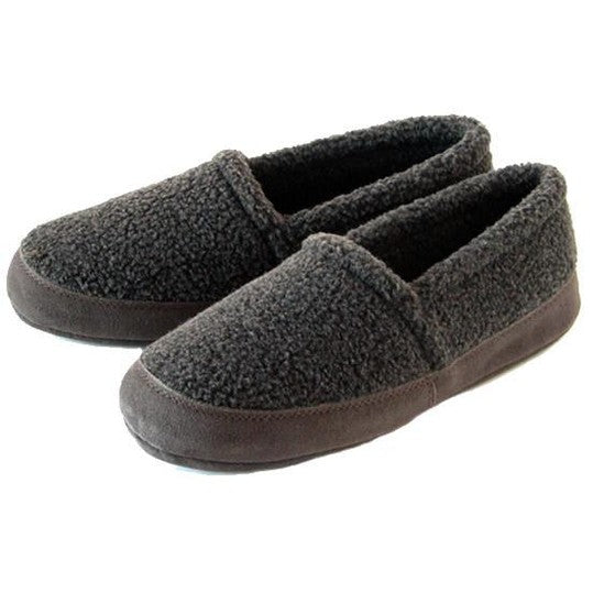 Polar Feet Men's Perfect Mocs in Grey Berber