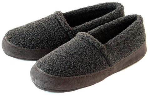 Polar Feet Men's Perfect Mocs in Grey Berber