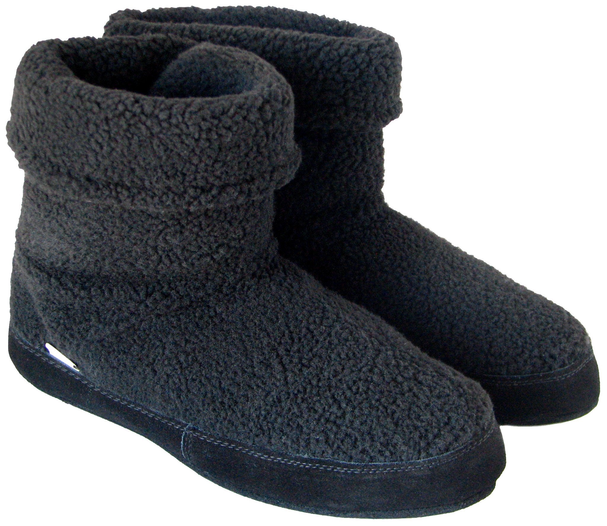 Mens black slipper hotsell boots