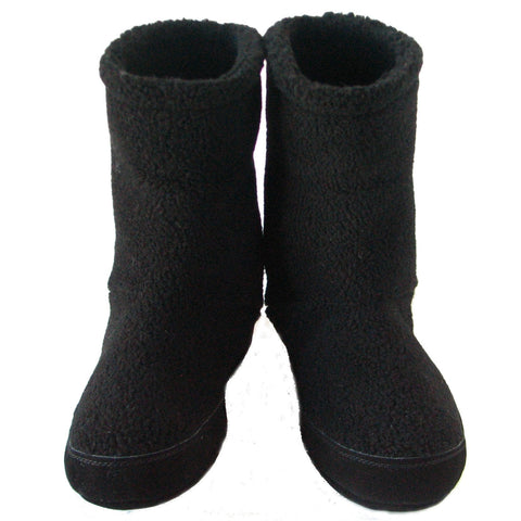 Mens fleece lined online slipper boots