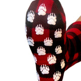 Polar Feet Fleece Socks in Lumberjack Regular Sole v3