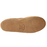 Polar Feet Women's Perfect Mocs in White Berber with Real Suede Soles