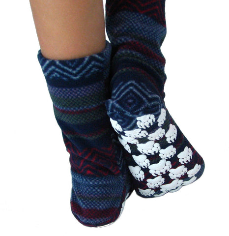 Acorn Unisex-Adult Polar Pair Ankle Fleece Slipper Sock